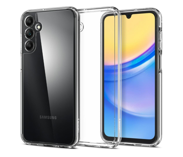 SPIGEN Ultra Hybrid do Samsung Galaxy A15 Crystal Clear ACS07241 - 1222513 - zdjęcie